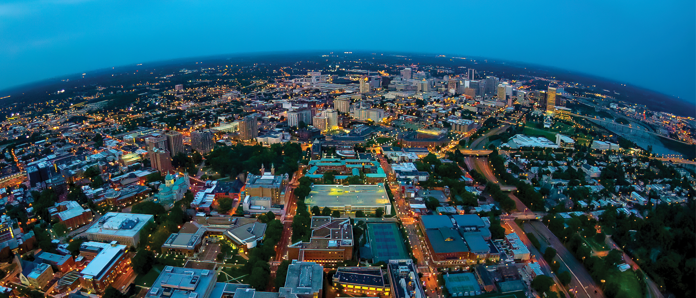 About Us - Richmond Aerial image