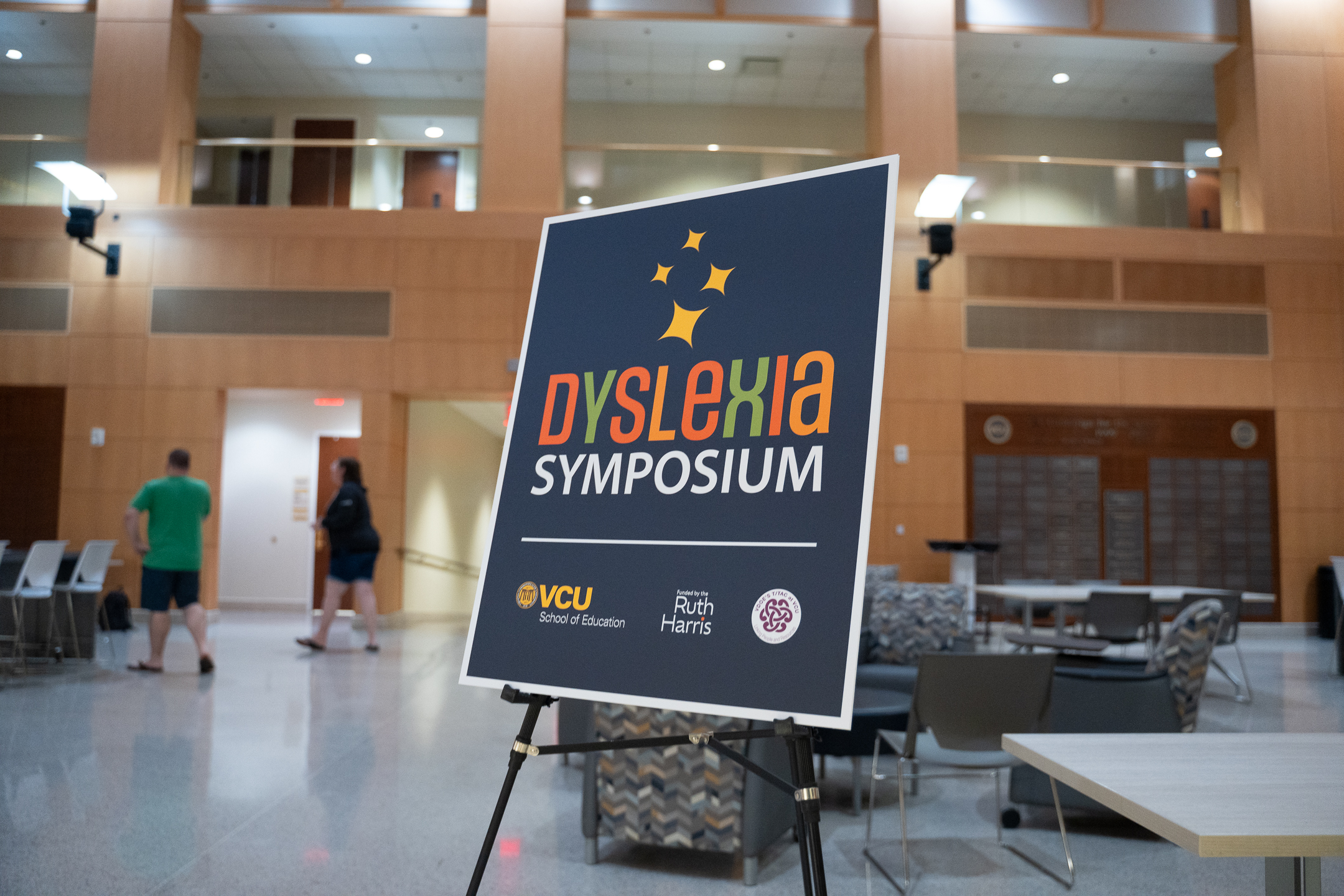 Dyslexia Symposium Sign