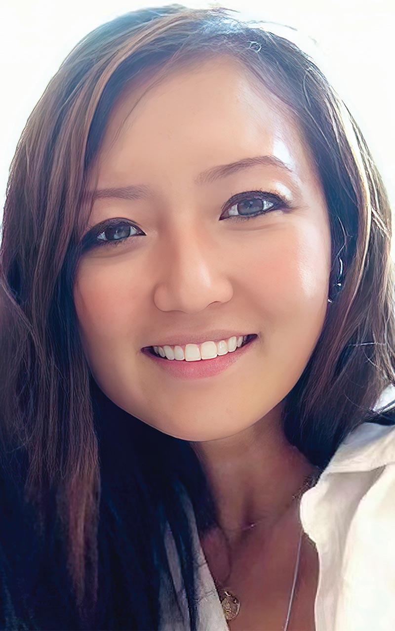 Headshot of Christine Lee Bae, Ph.D., taken in 2022.