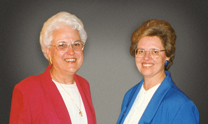 Dr. Elise Blankenship and Dr. Jean Lokerson