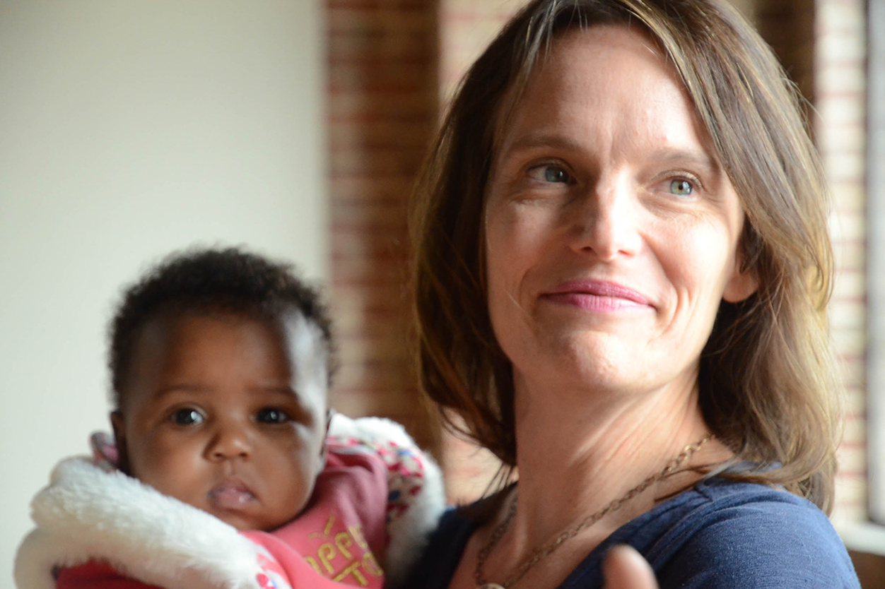 Kirsten Olsen, a Pregnancy and Parenting Partnership program manager in the Department of Obstetrics and Gynecology in the VCU School of Medicine.