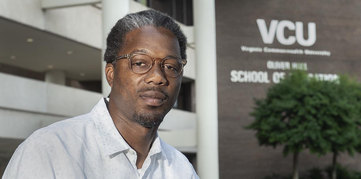 Dwayne Ray Cormier, Ph.D., assistant professor in the VCU School of Education.