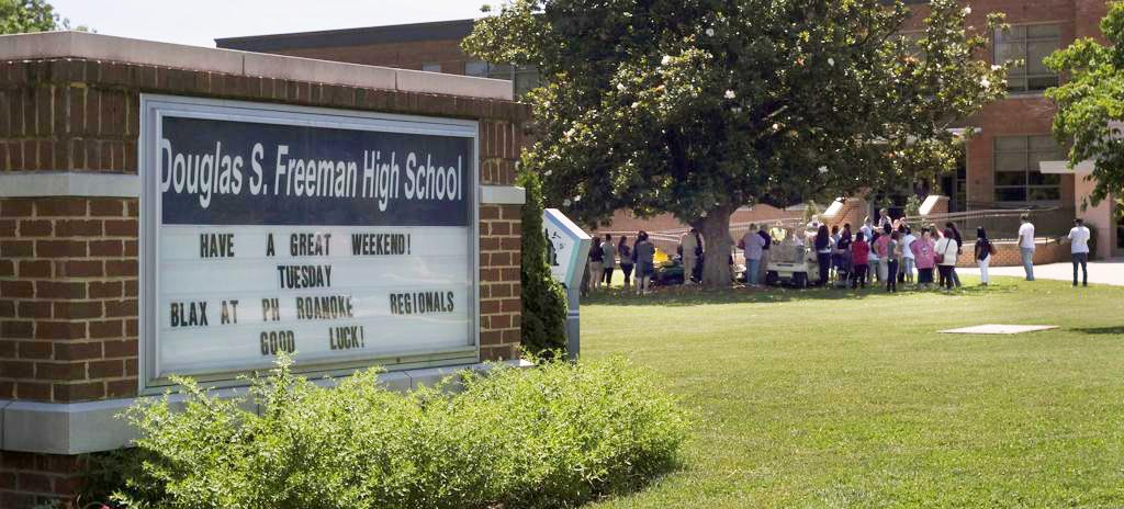 Douglas Southall Freeman High School in Henrico County, VA Thursday, June 1, 2017. (Photo by Bob Brown)