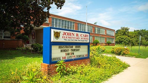 John B. Cary Elementary School.