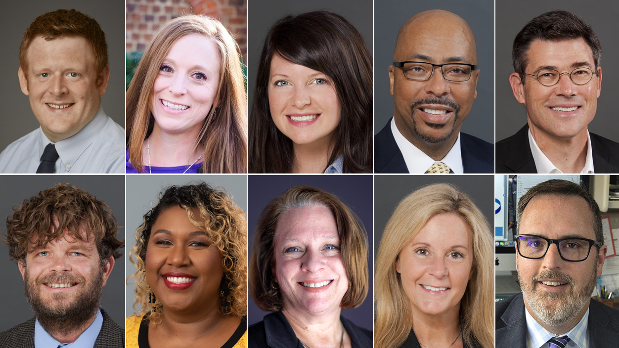 Years of service recipients for the VCU School of Education for Spring 2021.