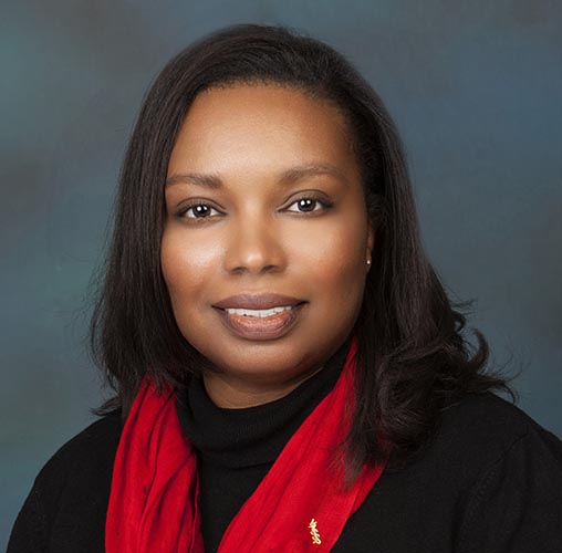 Dr. Tameshia Grimes, alumna of the VCU School of Education's Ph.D. in Education program.