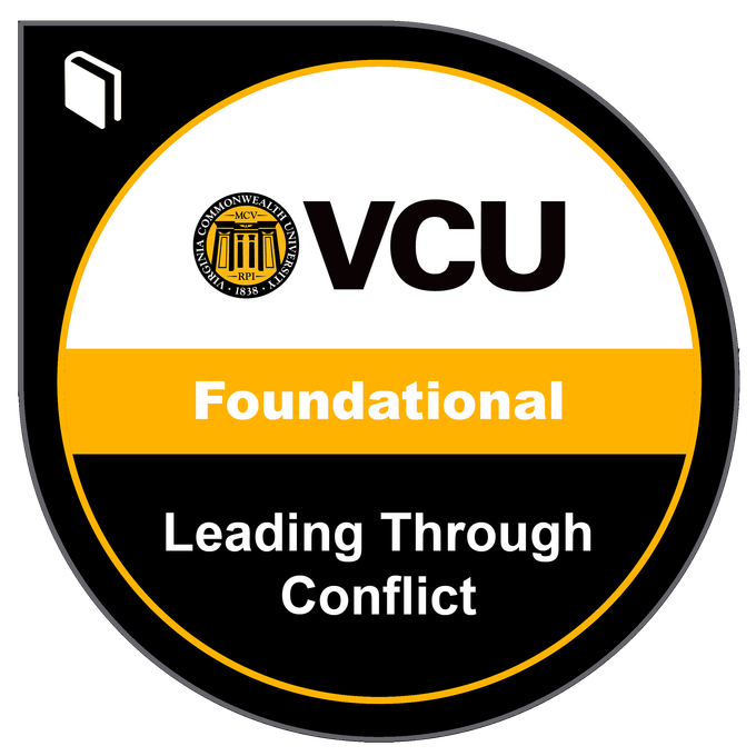 Leading Through Conflict Microcredential Badge