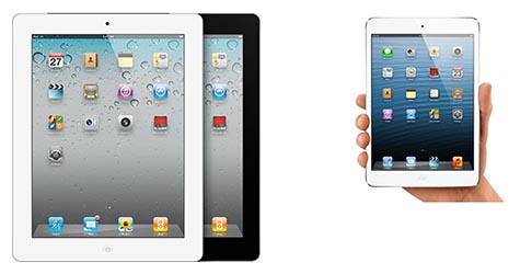iPad 2 and iPad Mini 250